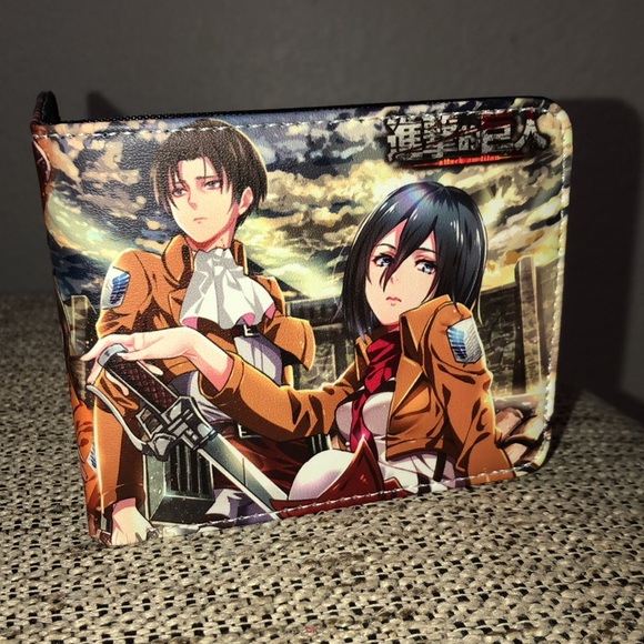 NWOT New ATTACK ON TITAN Bifold Wallet Unisex - Picture 2 of 4